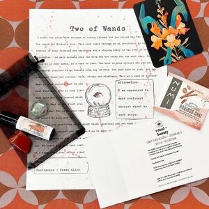 Snail Mail Tarot Reading + Custom Ritual Oil & Crystal Prescription